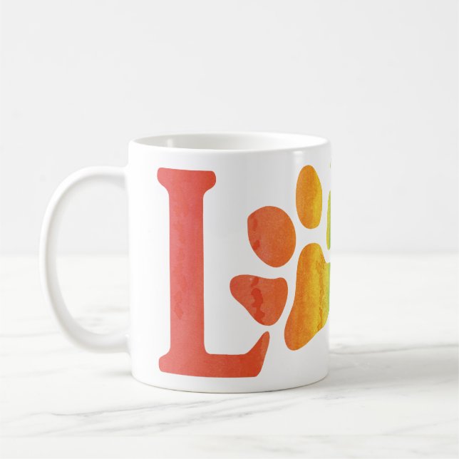 Love Rainbow Coffee Mug (Left)