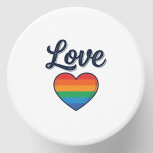 Love Rainbow Heart Pride Vector Shirt Design_1 Mini Candle Favors