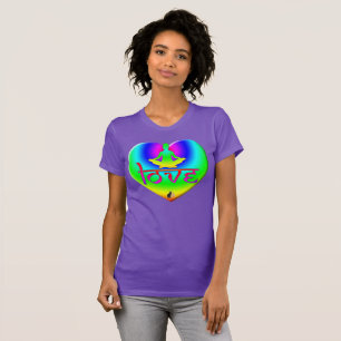 Love Rainbow Intentions Heart T-Shirt