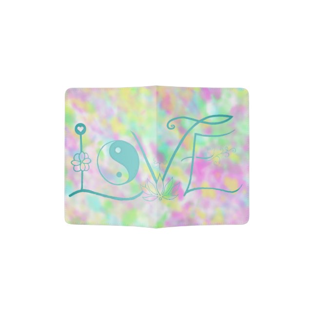 Love Rainbow Passport Holder (Opened)