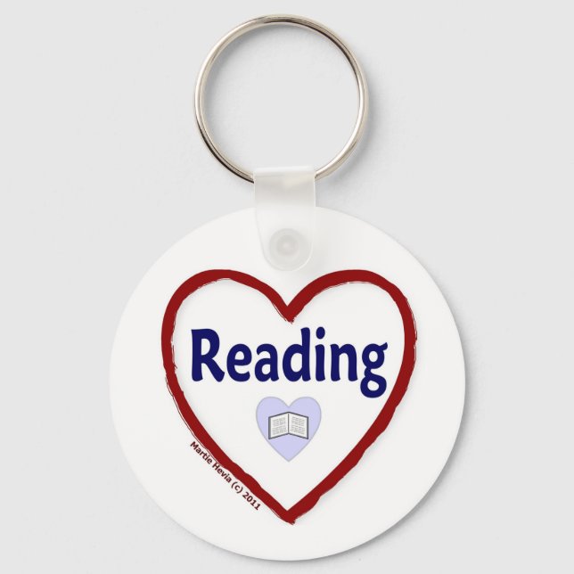 Love Reading Keychain (Front)