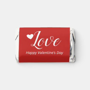 Love Red Happy Valentine’s Day Hershey's Miniatures