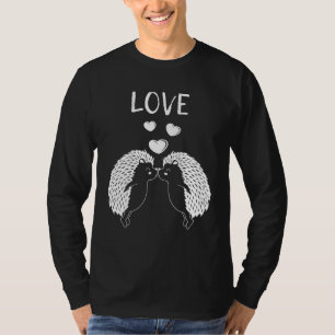 Love Relationship Engagement Marriage Proposal Wif T-Shirt