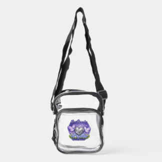 Love Remembers Clear Crossbody Bag