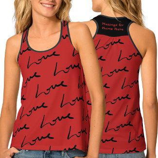 Love Repeating Pattern | Red Valentines