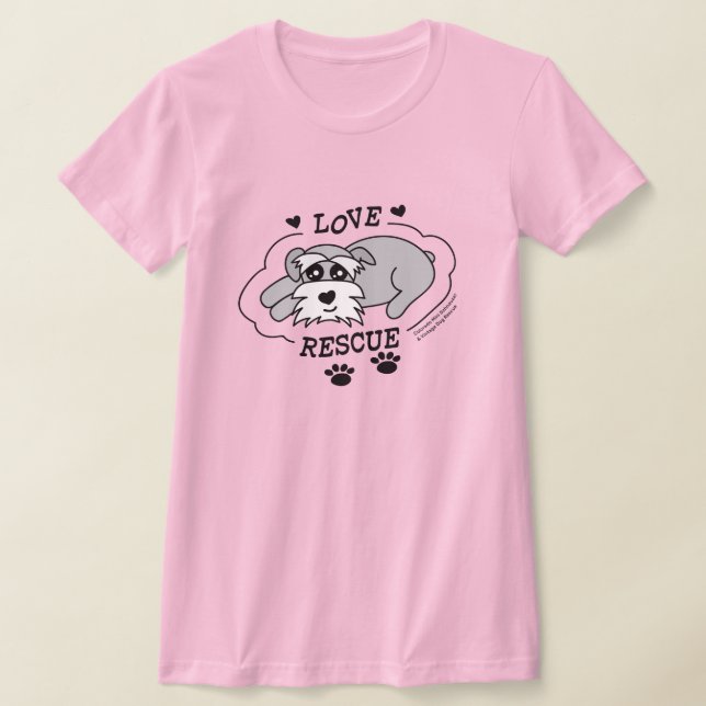 Love Rescue - Pastel T-Shirt (Women) (Laydown)