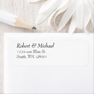 Love & Return Label