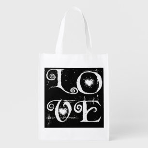 Love Reusable Grocery Bag