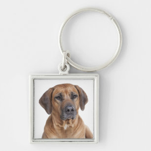 Love Rhodesian Ridgeback Puppy Dog Keychain