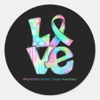 LOVE Ribbon Metastatic Breast Cancer Awareness