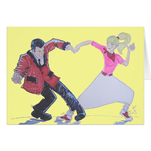 Love Rock and Roll! Cards (Front Horizontal)