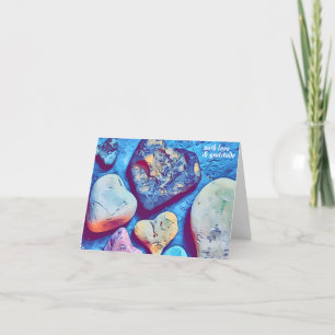 Love Rocks-A collection of Heart Shaped Rocks Card