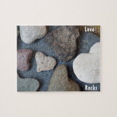 Love Rocks_A collection of Heart Shaped Rocks Jigsaw Puzzle