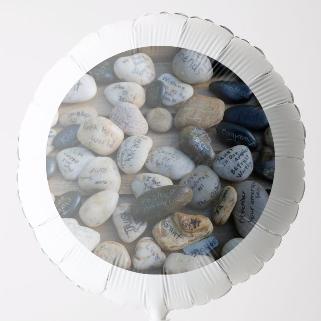 Love Rocks Balloon (Front)