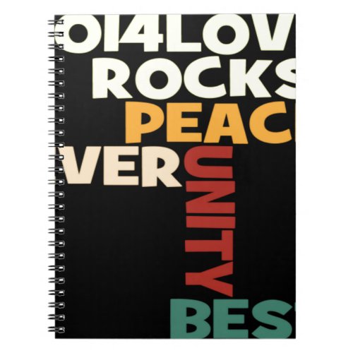 Love Rocks Notebook