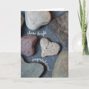 Love Rocks Shine Bright Congratulations Card