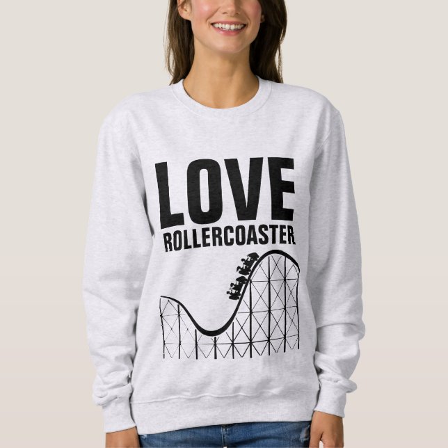 LOVE ROLLERCOASTER Vintage T-shirts (Front)