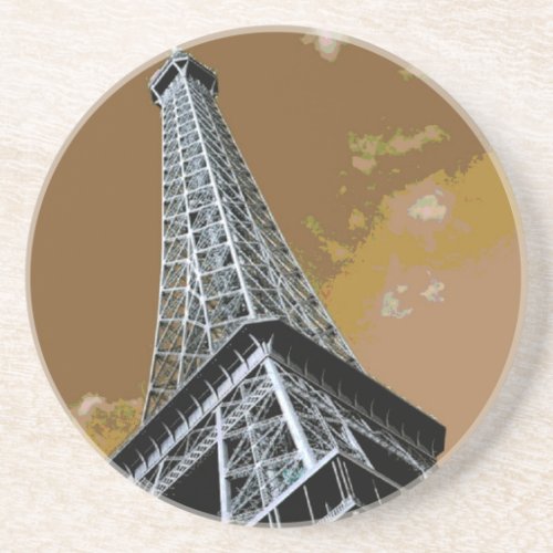 Love  Romance City of Paris Eiffel Tower France Coaster