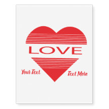 Love & Romance Concept Design with Heart Elements