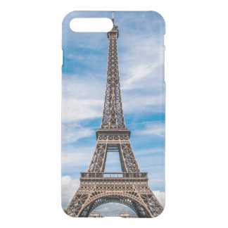 Love Romance Paris Eiffel Tower Blue Sky France iPhone 8 Plus/7 Plus Case