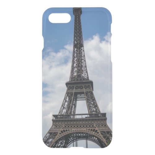 Love Romance Paris Eiffel Tower Blue Sky France iPhone SE87 Case