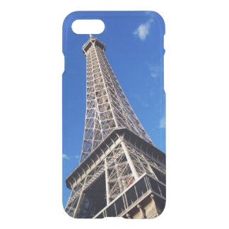 Love Romance Paris Eiffel Tower Blue Sky France iPhone SE/8/7 Case
