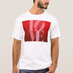 Love Romance Red Pink T-Shirt