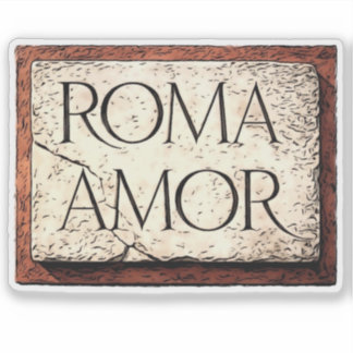 LOVE ROME STICKER