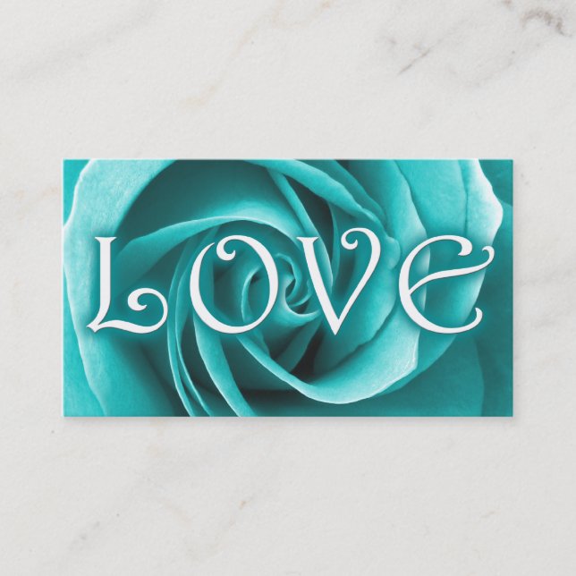 love rose business card (Front)
