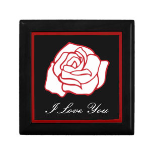 Love Rose Jewelry Box