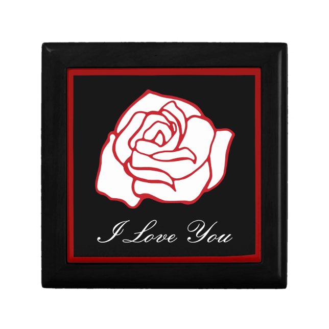 Love Rose Jewelry Box (Front)
