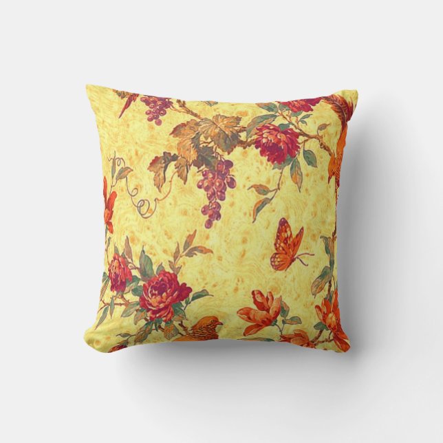 Love Rose Throw Pillow (Front)