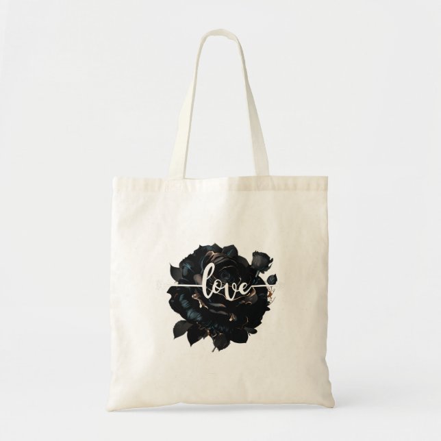 Love Rose Tote Bag (Front)