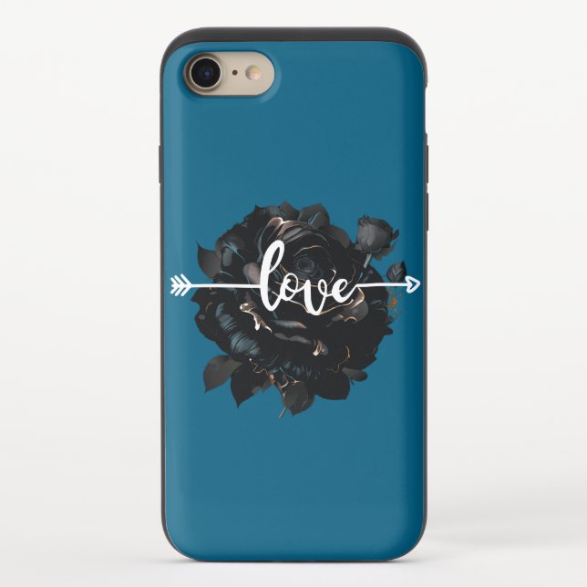 Love Rose Uncommon iPhone Case (Back)