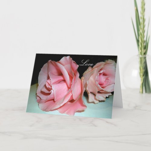 Love Roses  Holiday Card