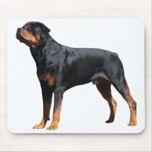 Love Rottweiler Adult Puppy Dog Mousepad