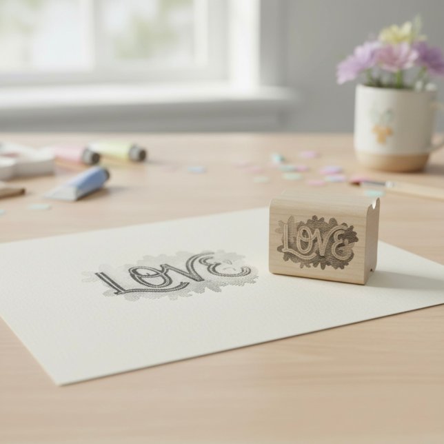 LOVE Rubber Stamp (Creator Uploaded)