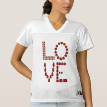Love – Ruby Gemstone Lettering