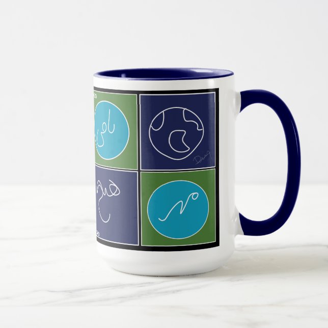 LOVE RUMI NOTHING MUG (Right)