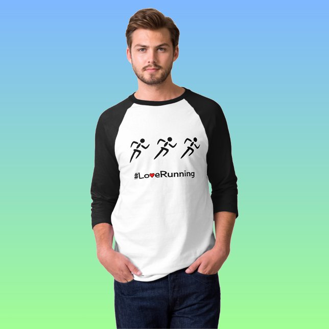 Love Running slogan runners T-Shirt (Creator Uploaded)