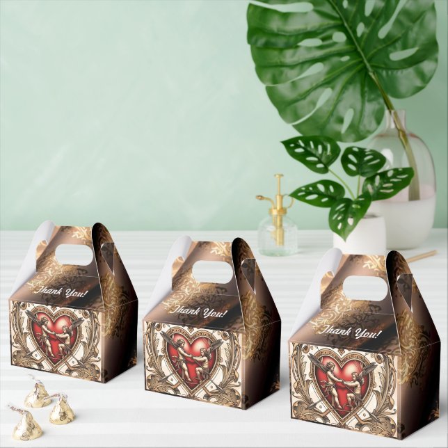 "Love’s Eternal Shot" Favor Boxes (Multiple)