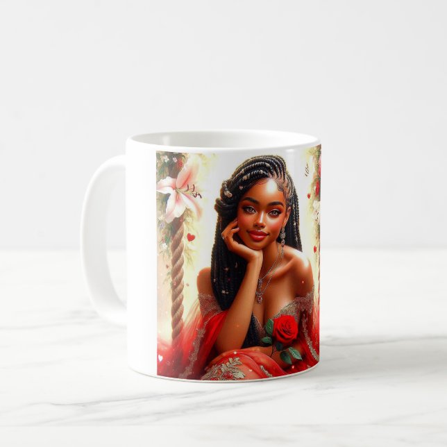 Love’s Warmth: A Cup to Uplift and Cherish (Front Left)