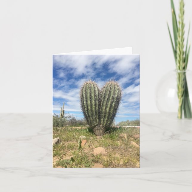 love saguaro notecard (Front)