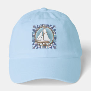 Love Sailing Sailboat Hat
