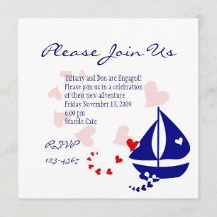 Love Sails Invitation