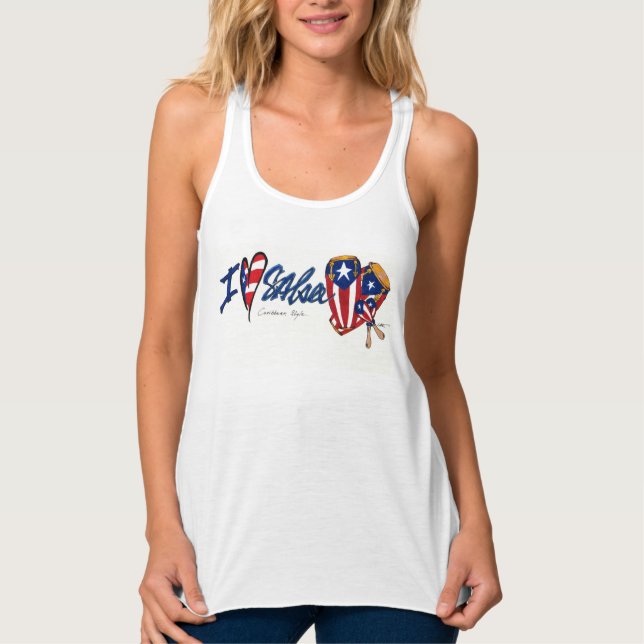 Love salsa tank top (Front)