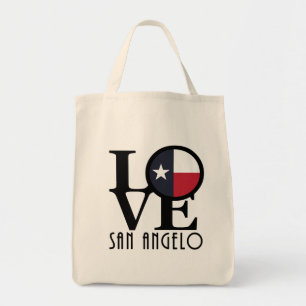 LOVE San Angelo Tote Bag