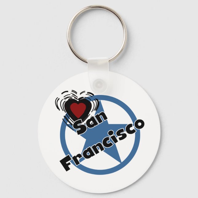 Love San Francisco Keychain (Front)