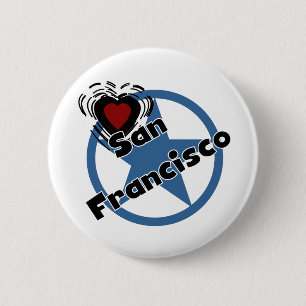 Love San Francisco Pinback Button