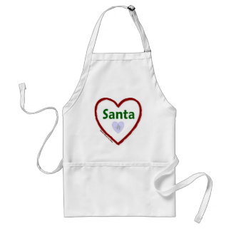 Love Santa Adult Apron